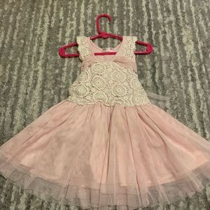 Pink lace tutu